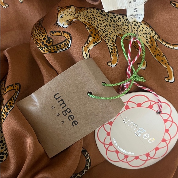 Umgee Brown Leopard Print Jumpsuit - Picture 10 of 10